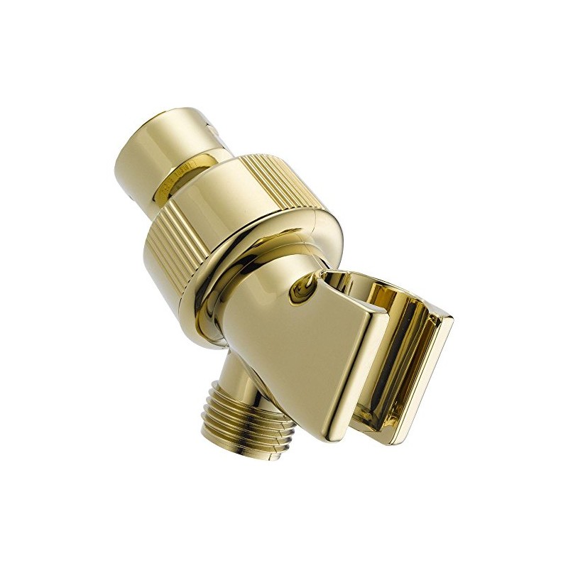 Delta Faucet U3401-PB-PK Adjustable Shower Arm Mount, Polished Brass,0.5