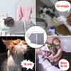 PMELCXD Cat Bathing Bag, Cat Mesh Bag, Breathable Mesh Spout