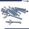 M5 Wing Nut & Bolt 10 Pack (M5 x 50mm