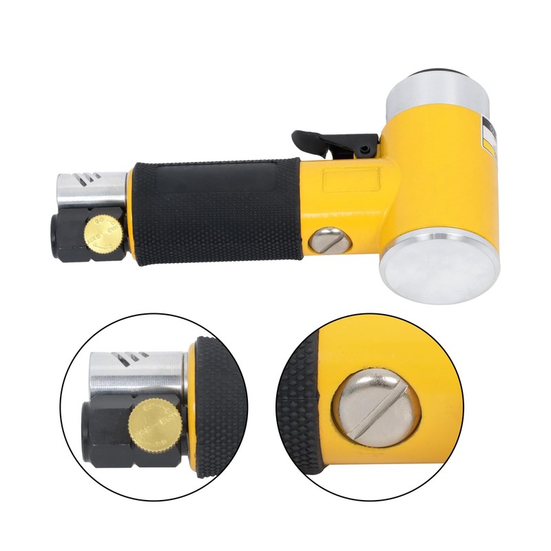 Thomletha Mini Random Orbital Air Sander Set High Speed Air