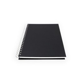 Artway Studio – Blocco da disegno formato A4 con rilegatura a spirale, formato A4, formato verticale, 60 faccie/30 pagine di carta multimediale 240 g/m², copertina rigida, colore: bianco
