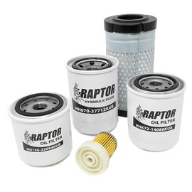 Raptor By Russo Power Equipment Filter Kit for Kubota B26 B7500 B7510 B7610 B2410 D HST