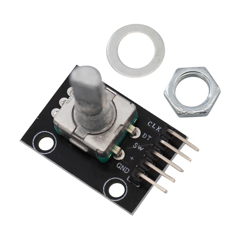 Heevhas Rotary Encoder Module KY-040 Rotary Encoder Switch 360 Degree