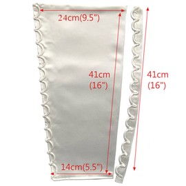 WTHLC Wedding Dress Zipper Replacement Adjustable Fit Satin Gown Corset Back Kit Lace up for Formal Prom Dress