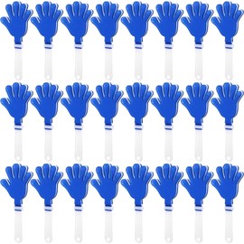 ZCYSRLQIN - 24 pinzas de mano de 7.5 pulgadas de plástico para hacer ruido, regalos de fiesta, para hacer ruidos, cumpleaños, premios de juego, recompensas en el aula, fútbol, deportes, eventos,
