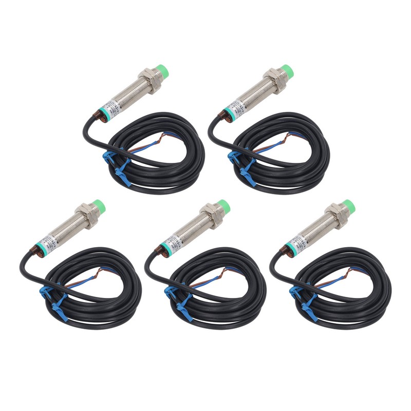 5PCS 2 Wire NO Proximity Switch Distance Detection Approach Sensor
