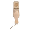 Tostonera Plantain Masher 6.3in Pine Wood Reusable Banana Smasher Maker