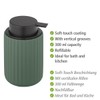 WENKO Belluno Liquid Soap Dispenser, Refillable Soap Dispenser Made of