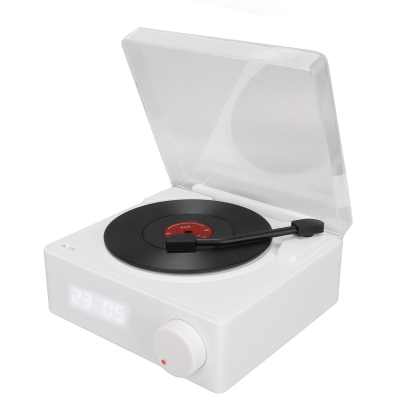 X11 Bluetooth Alarm Clock Speaker 360 Degree Stereo Sound Retro