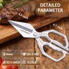 GAIFONGRE Heavy Duty Kitchen Scissors, Sharp Multifunctional Shears for Food