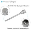 CoCud Magnetic Nut Screwdriver, 17 mm Socket Wrench 1/4 Inch