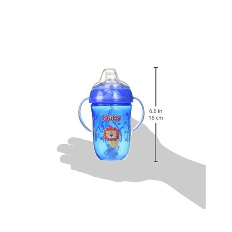 Nuby 360 2 Handle Comfort Cup, Boy, 9 Ounce, 1