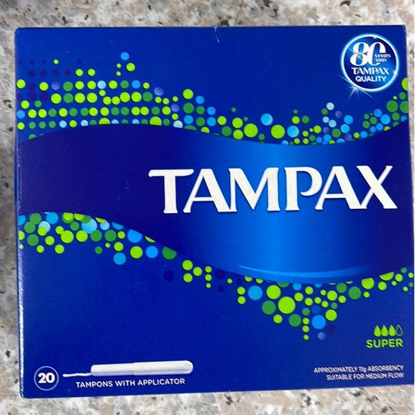 PWL Tampax tampons 20, Super
