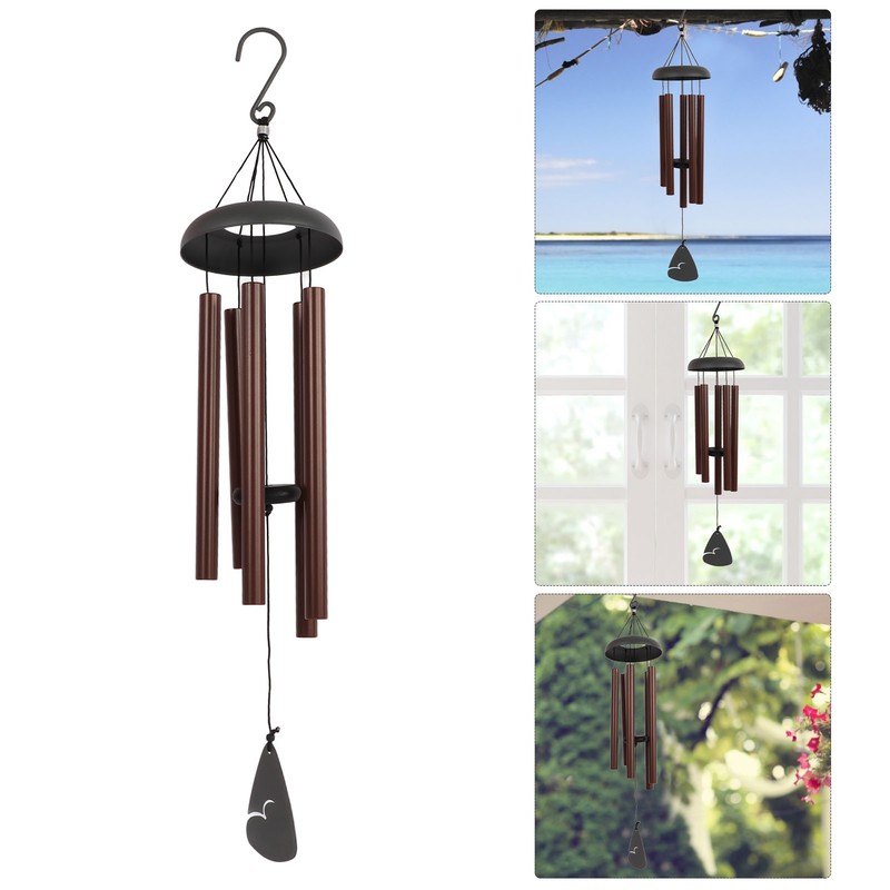 Wind Chimes Corrosion Resistant Waterproof Soothing Melody Large Metal Wind