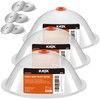 KATA 3 Pack Silicone Dust Bowl for Hole Saw, Hole
