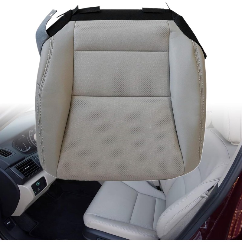 GXARTS Driver and Passenger Side Bottom Lower Replacement Perforated Leather