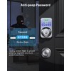 Keyless Entry Door Lock with 2 Knobs, Zowill DK01K Keypad