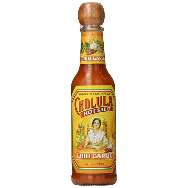 Cholula Chili Garlic Hot Sauce, 5 fl oz