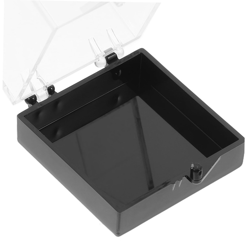 Gatuida 6Pcs Clear Specimen Display Box Durable Storage Holder for