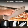 4PCS Pizza Oven Accessories, Yofuly 12 Inch Perforated Pizza Peel,