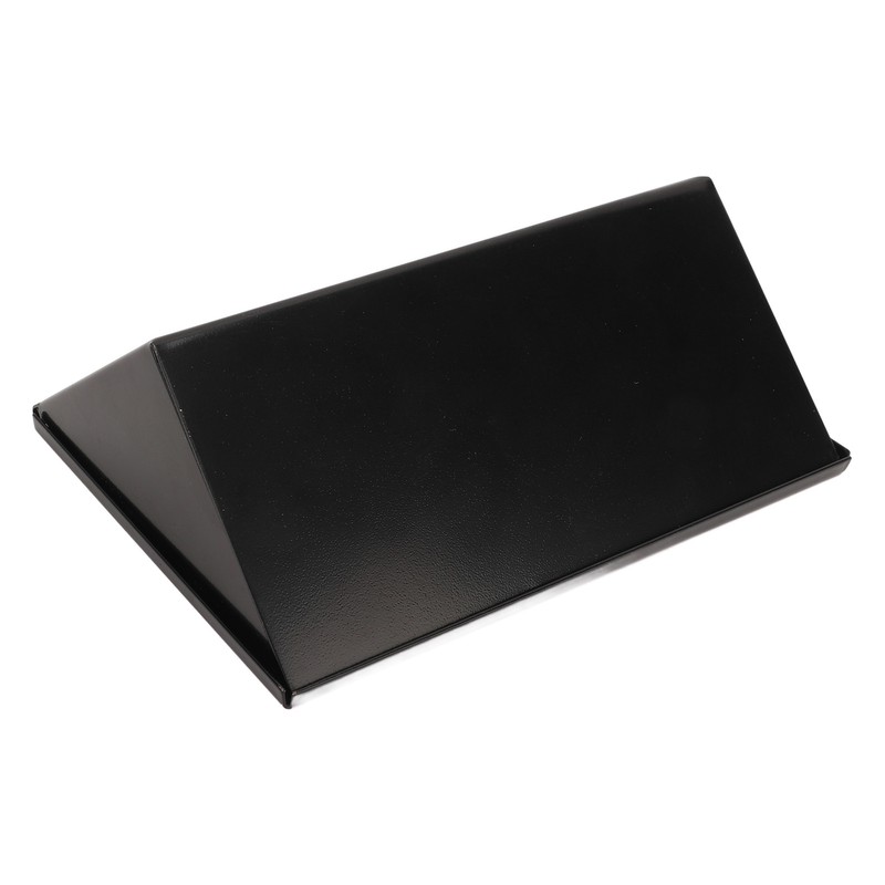 Smoker Box Black V Shape Stainless Steel Anti Stick Large