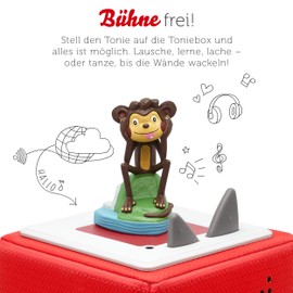 tonies Audio Figure for Toniebox, Affenzahn Utopia - The Adventures of Affenzahn, Audio Play for Children from 6 Years, Playing Time Approx. 55 Minutes
