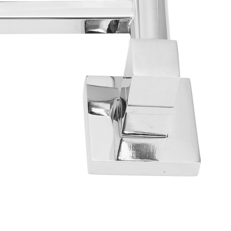 Stainless Steel Towel Rack Bar 180° Rotatable Towel Bathrobe Hanger