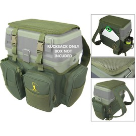 Fishing Seat Box Rucksack Converter. Roddarch© Roving Backpack - Fits All Roving Type Seat Boxes.