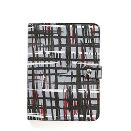Vera Bradley 120 Sheet Black White Art Plaid Journal