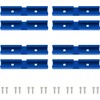 Iverntech 8 Piece Deep Blue T-Rail Intersection Set, T-Track Phillips