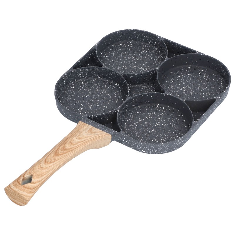4 Hole Egg Frying Pan 18cm Nonstick Pancake Pan Breakfast