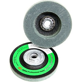 Alpha PVA VP Style 4-1/2” Polishing Pad with 5/8”-11 Hub - Medium 220 Grit