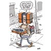 Greeting Card (PH0212) Humour Birthday - Real Vinyl - Man With Speaker Headphones