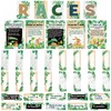 Outus 36 Pcs Races Writing Strategy Bulletin Board Poster Set