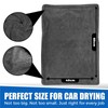 Towelogy Car Drying Towel Extra Large Dual-Sided Microfibre with Twisted