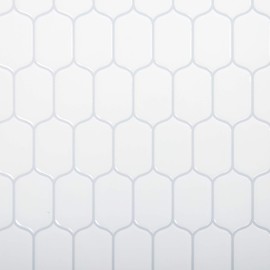 Truu Design Self-Adhesive Peel and Stick Accent Wall Tiles Set for Kitchen Backsplash, Bathroom, and Living Room