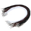 ONLYKXY 60pcs Elastic Cord with Metal End Soft Stretch Band
