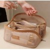 Neceser de Viaje para Cosméticos, Bolsa Portátil de Maquillaje con