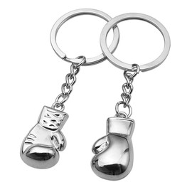 ARFUKA Keychain Boxing Gloves Pendant Keyring Metal Key Chain, Christmas/Birthday/Valentine's Day Gift for Men and Women Pack of 2