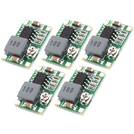 TECNOIOT Mini360 Mini-360 DC-DC Adjustable Buck Converter Step Down Power Supply Module Ultra Small Pack of 5