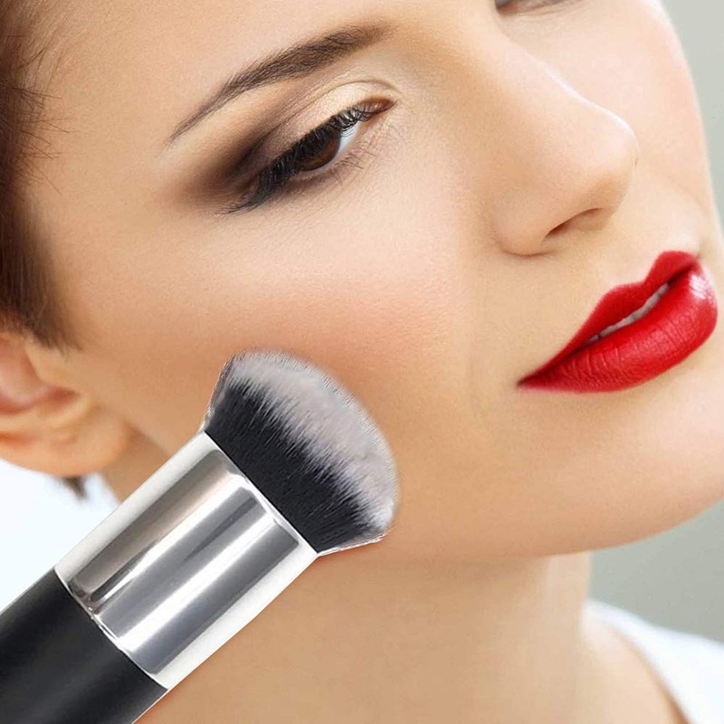Makeup Brush, Single Handle Large Round Head Soft Foundation Face
