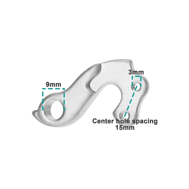 Create idea Mech Derailleur Hanger Bicycle Tail Hook Metal Rear