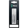 WERA 073077 2-Piece Square Head Screwdriver Bit Insertion 0.25 inch