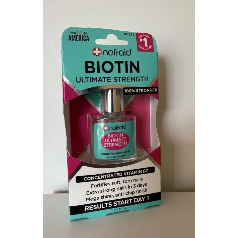 Nail-Aid Biotin Ultimate Strength-Nail Treatment & Strengthner-Cl