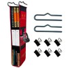 CATECASE Hanging Locker Organizer - 3 Shelf Adjustable Storage Solution