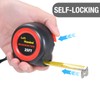 Left Handed Tape Measure, Lefty Self-Lock Measuring Tape Tools for