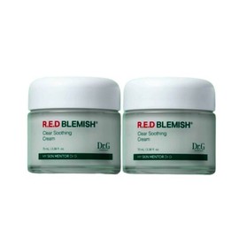 Dr.G Miracle House Dr. G Red Blemish Cica Soothing Cream 50ml 2pcs /sj 651555 / 미라클하우스 닥터지 레드 블레미쉬 시카 수딩크림 50ml 2개 /sj 651555