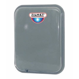 Zilmet ZFT8R Flat 2.1 gal Rectangular Hydronic Tank, 1/2" NPT with Union and Bracket