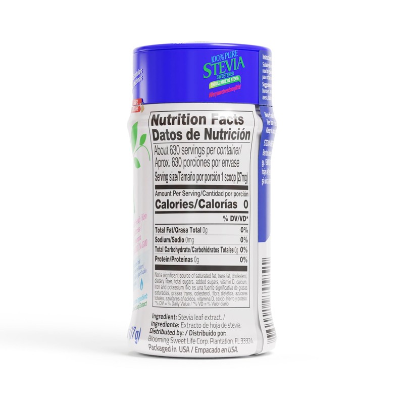 Stevia Powder 100% Pure, No Artificial Sweetener, Stevia Green Leaf