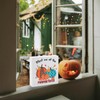 Fall Decorations for Home Office, Rustic Pumpkin Patch Wood Box